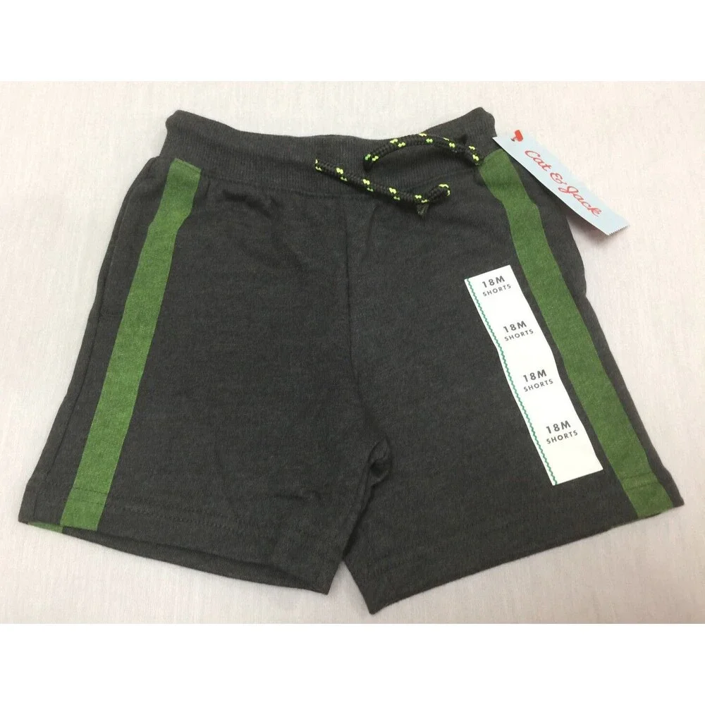 NWT CAT & JACK BOYS SHORTS SIZE 18 MONTHS
